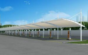 固阳县膜结构停车棚