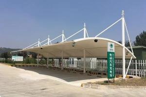 固阳县膜结构停车棚